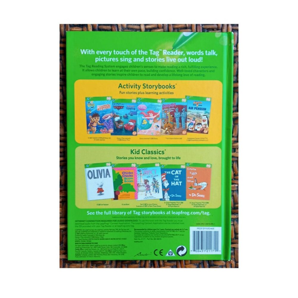 Leap Frog Tag Book - Up - Up with Adventure - Picture 2 of 2